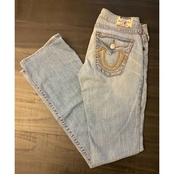 True Religion Hi-Rise Boot Cut Sz 28 - Picture 1 of 14